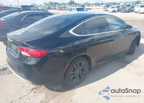 2015 Chrysler 200 Limited z USA, uszkodzony, nr VIN 1C3CCCAB4FN694925